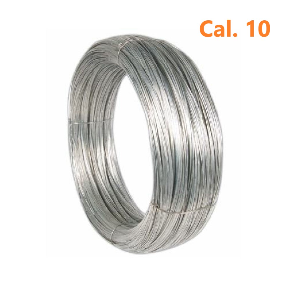 Alambre galvanizado Cal.10"